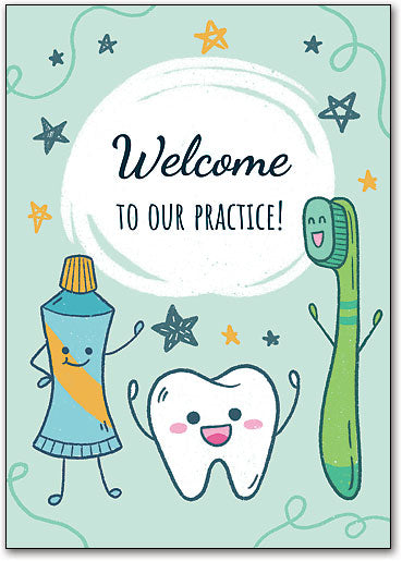 Fresh Friends Welcome Customisable Postcard