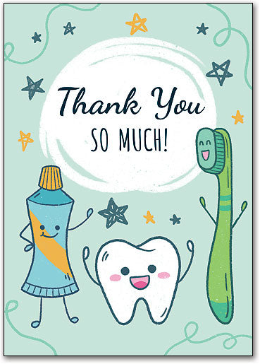 Fresh Friends Thank You Customisable Postcard