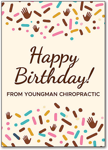 Sprinkled With Fun Customisable Postcard