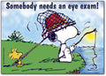 Eye Exam Postcard