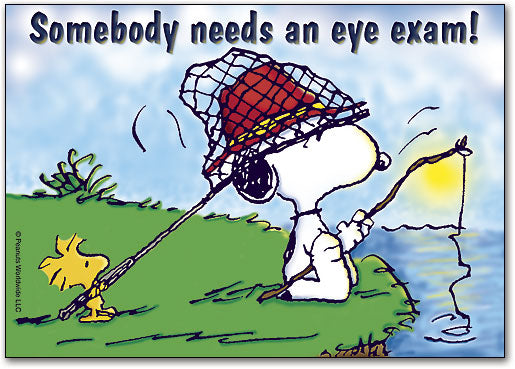 Eye Exam Postcard