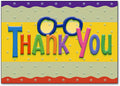 Thank You Colorful Postcard
