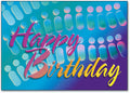 Birthday Spines Postcard