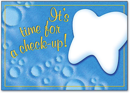 Bubble Tooth Postcard
