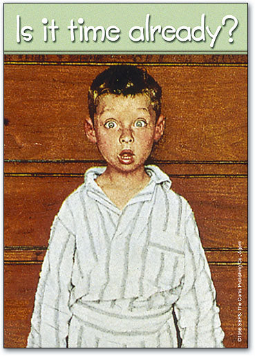 It's Time Already? Postcard