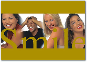 Group Smiles Postcard