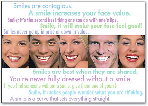 Smile Quotes Postcard