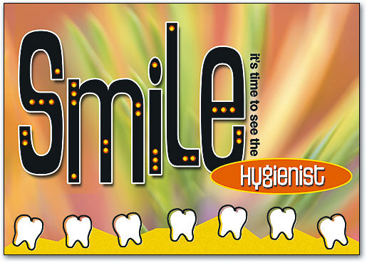 Smile, It's Time Postcard