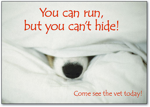 You Can Run Postcard