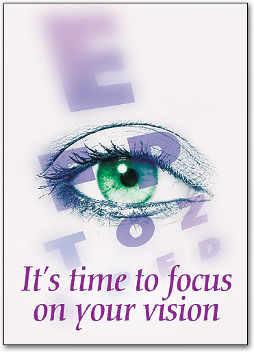 Time to Focus Postcard