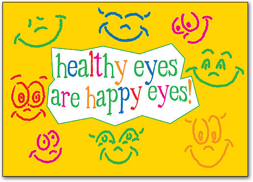 Happy Eyes Postcard