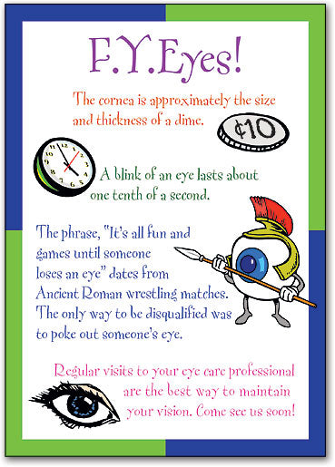 F.Y.Eyes Postcard