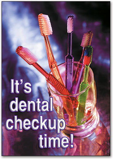 Checkup Cup Postcard