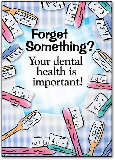 Forgot Something? Postcard