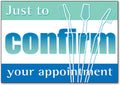 Brush Confirm Postcard