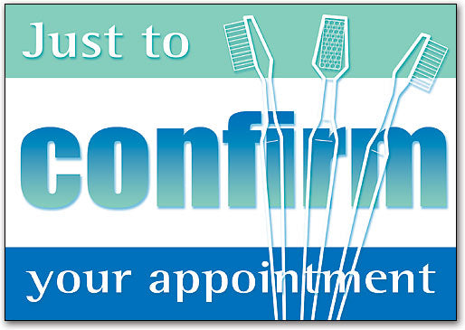 Brush Confirm Postcard