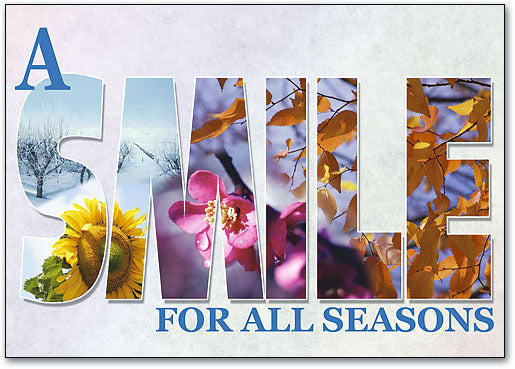 Flowery Smile Postcard