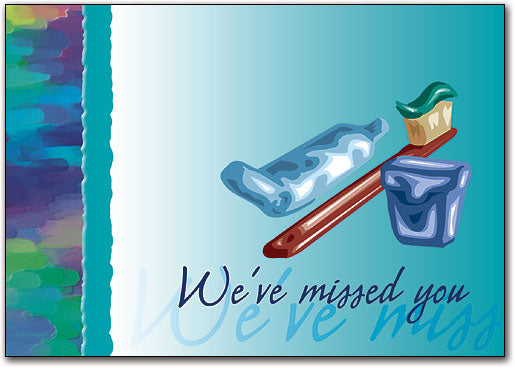 Colorful Border Postcard