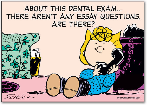 Dental Exam Postcard