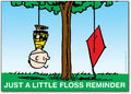 Floss Reminder Postcard