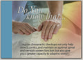 Rainbow Massage Postcard