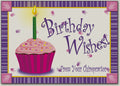Cupcake Wishes Postcard
