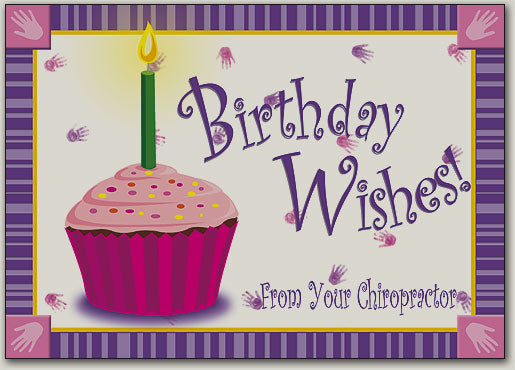 Cupcake Wishes Postcard