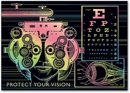 Protect Your Vision Postcard