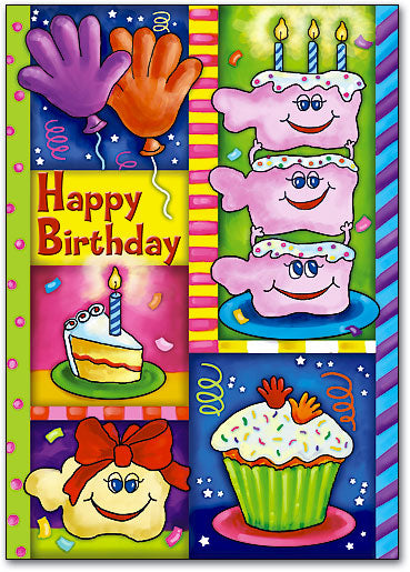 Cupcakes & Hands Postcard