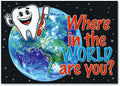 Where in the World Postcard