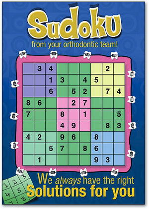Sudoku Solutions Postcard
