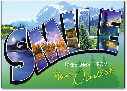 Smile Greetings Postcard