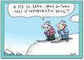 Chiropractic Hill Postcard