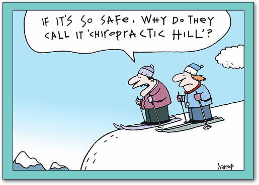 Chiropractic Hill Postcard