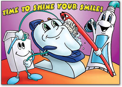 Time to Shine Postcard