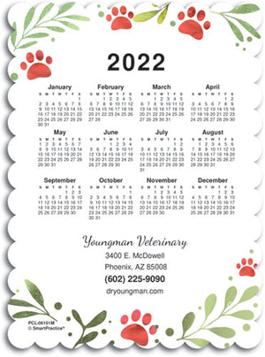 Paws of Joy Flatcard