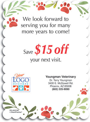 Paws of Joy Flatcard