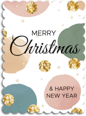 Pastel Holiday Flatcard Semi-Custom