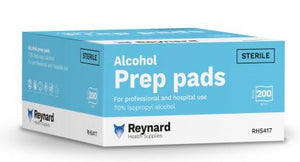 Reynard 70% Isopropyl Alcohol Sterile Prep Pads