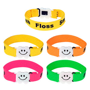Children's Brush Floss Bracelets (48 Pack)