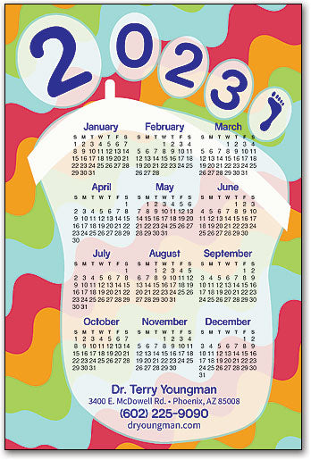 Fun Foot Calendar ReStix