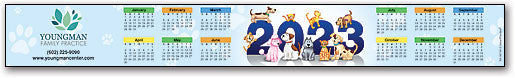 Playful Pets On Year ReStix Computer Calendar