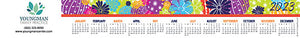 Colorful Cacti ReStix Computer Calendar