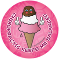 Chiropractic Keeps me Balanced Stickers (100pk)