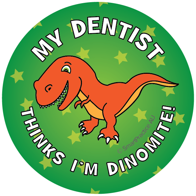 Dinomite Dental Stickers (100pk)