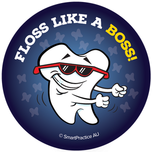 Floss Like a Boss Stickers (100pk)