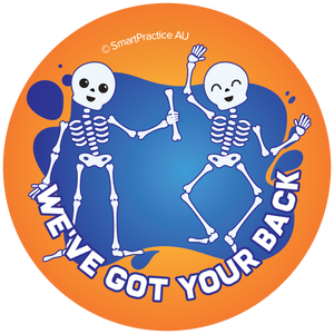 We've Got Your Back Stickers (100pk)