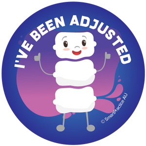 I've Been Adjusted Stickers (100pk)