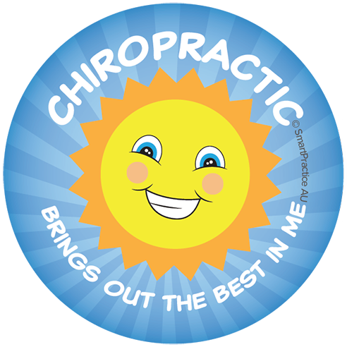 Chiropractic brings out the best in me Stickers (100pk)