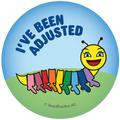 I've Been Adjusted Stickers (100pk)